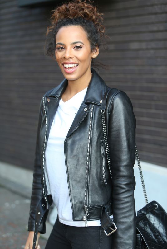 ROCHELLE HUMES at ITV Studios in London 02/06/2018