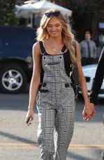 ROMEE STRIJD and Laurens Van Leeuwen at Ivy Restaurant in West Hollywood 02/06/2018