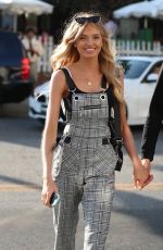 ROMEE STRIJD and Laurens Van Leeuwen at Ivy Restaurant in West Hollywood 02/06/2018