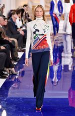 ROMEE STRIJD on the Runway of Ralph Lauren in New York 02/12/2018