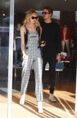 ROMEE STRIJD Out Shopping in Beverly Hills 02/06/2018