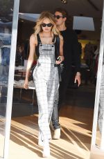 ROMEE STRIJD Out Shopping in Beverly Hills 02/06/2018