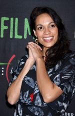 ROSARIO DAWSON at Social Justice Filming in Italy Awards in Los Angeles 02/02/2018