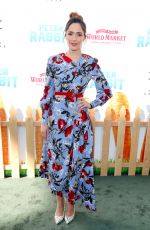 ROSE BYRNE at Peter Rabbit Premiere in Los Angeles 02/03/2018