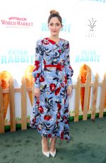 ROSE BYRNE at Peter Rabbit Premiere in Los Angeles 02/03/2018