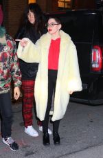 ROSE MCGOWAN Arrives at Trevor Noah Show in New York 02/01/2018