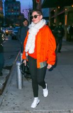 ROSE MCGOWAN Out and About in New York 01/31/2018