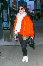 ROSE MCGOWAN Out and About in New York 01/31/2018