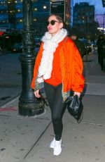 ROSE MCGOWAN Out and About in New York 01/31/2018