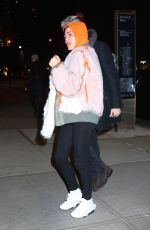 ROSE MCGOWAN Out and About in New York 01/31/2018