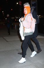 ROSE MCGOWAN Out and About in New York 01/31/2018