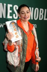 ROSE MCGOWAN Promotes Her New Book Brave at Barnes and Noble in New York 01/31/2018