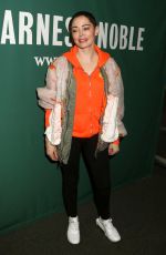 ROSE MCGOWAN Promotes Her New Book Brave at Barnes and Noble in New York 01/31/2018