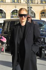 ROSIE HUNTINGTON-WHITELEY at Gare Du Nord in Paris 02/26/2018