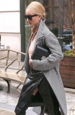 ROSIE HUNTINGTON-WHITELEY Leaves Her Hotel in New York 02/11/2018