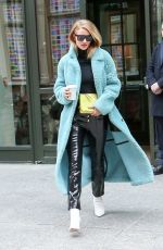 ROSIE HUNTINGTON-WHITELEY Out and About in New York 02/09/2018