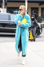 ROSIE HUNTINGTON-WHITELEY Out and About in New York 02/09/2018