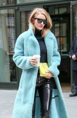 ROSIE HUNTINGTON-WHITELEY Out and About in New York 02/09/2018