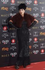 ROSSY DE PALMA at 32nd Goya Awards in Madrid 02/03/2018