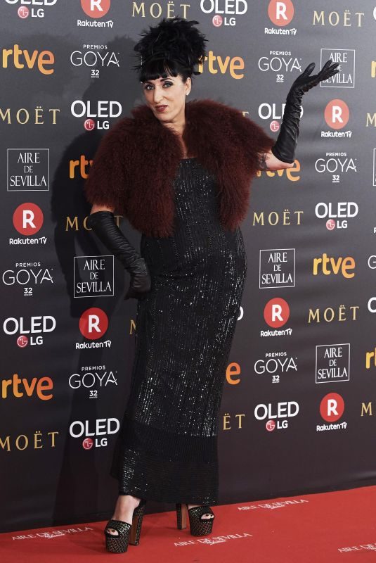 ROSSY DE PALMA at 32nd Goya Awards in Madrid 02/03/2018