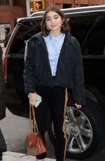 ROWAN BLANCHARD Arrives at Build Series in New York 02/12/2018