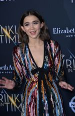 ROWAN BLANCHARD at A Wrinkle in Time Premiere in Los Angeles 02/26/2018
