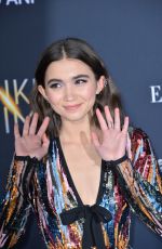 ROWAN BLANCHARD at A Wrinkle in Time Premiere in Los Angeles 02/26/2018