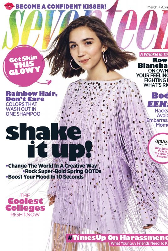 ROWAN BLANCHARD in Seventeen Magazine, March/April 2018