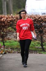 ROXANNE PALLETT Out and About in Yorkshire 02/23/2018
