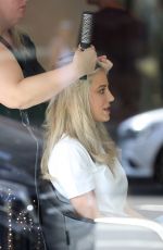 ROXY JACENKO Leaves Tony&guy Hair Salon in Sydney 02/10/2018