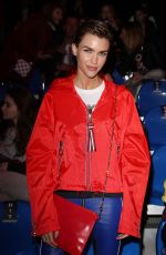 RUBY ROSE at Tommy Hilfiger Fashion Show in Milan 02/25/2018