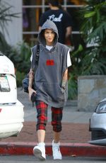RUBY ROSE in Hoodie Out in Los Angeles 02/06/2018