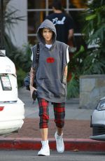 RUBY ROSE in Hoodie Out in Los Angeles 02/06/2018