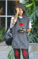 RUBY ROSE in Hoodie Out in Los Angeles 02/06/2018
