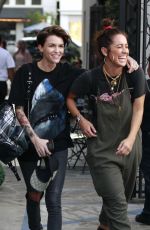 RUBY ROSE Leaves Nine Zero One Salon in West Hollywood 02/09/2018