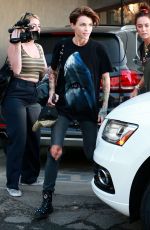 RUBY ROSE Leaves Nine Zero One Salon in West Hollywood 02/09/2018