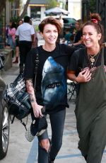 RUBY ROSE Leaves Nine Zero One Salon in West Hollywood 02/09/2018