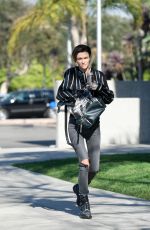 RUBY ROSE Out and About in Santa Monica 01/31/2018