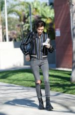 RUBY ROSE Out and About in Santa Monica 01/31/2018