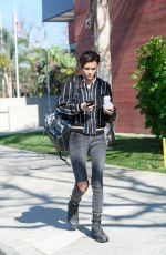 RUBY ROSE Out and About in Santa Monica 01/31/2018