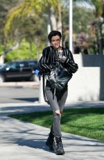 RUBY ROSE Out and About in Santa Monica 01/31/2018