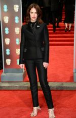 RUTH WILSON at BAFTA Film Awards 2018 in London 02/18/2018
