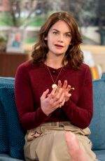 RUTH WILSON at This Morning Show in London 02/23/2018