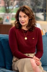 RUTH WILSON at This Morning Show in London 02/23/2018