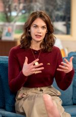 RUTH WILSON at This Morning Show in London 02/23/2018