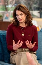 RUTH WILSON at This Morning Show in London 02/23/2018