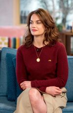 RUTH WILSON at This Morning Show in London 02/23/2018
