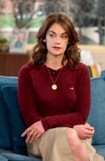 RUTH WILSON at This Morning Show in London 02/23/2018