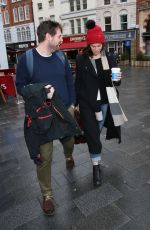 RUTH WILSON Leaves Global Radio in London 02/09/2018