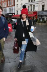 RUTH WILSON Leaves Global Radio in London 02/09/2018